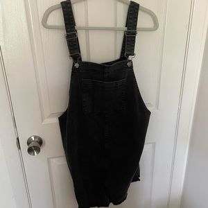 Wild Fable black denim pinafore